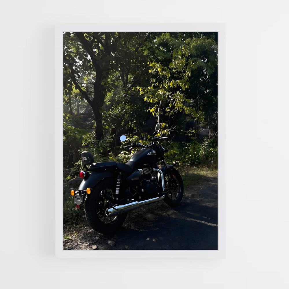 Poster Étoile Ardente Meteor 350 – affiche Royal Enfield (vue 3)